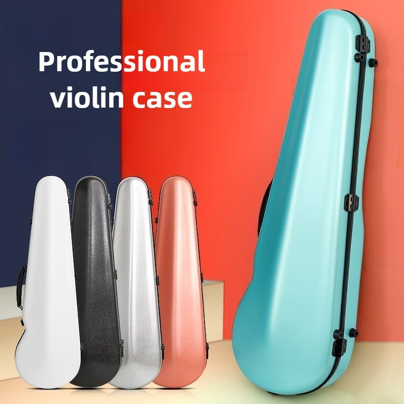 Violin Musical Instrument - Koolstofvezel Vioolkoffer Anti Drop Anti-collision Bescherming