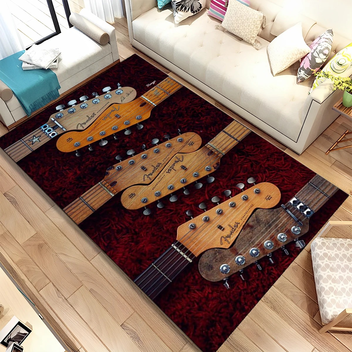 Musical Instrument Sign - 3D Gitaar Bas Instrument Fender Muziekbord
