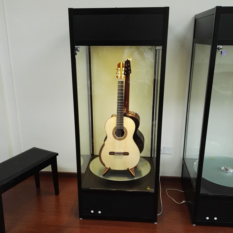 Musical Instrument Glass - Gitaar glazen vitrinekast pianowinkel guzheng vitrinekast