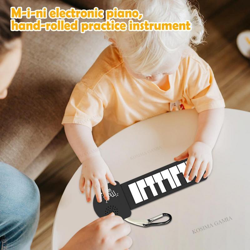 Musical Instrument Qin - Opvouwbare elektronische piano van siliconen, elektrisch