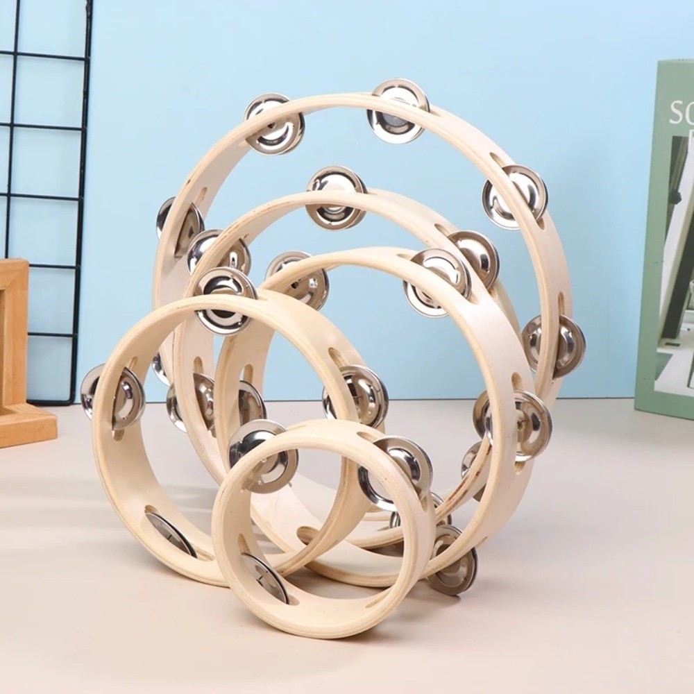 Musical Instrument For Babies - Nieuwe 4/6/7/8/10 Inch Handtrommels Houten Ringen