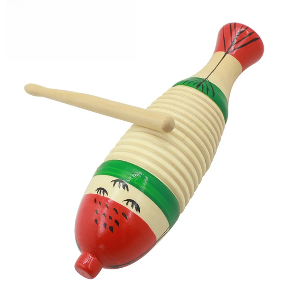 Musical Instrument For Babies - Houten visspel Orff percussie muziekinstrument peuter