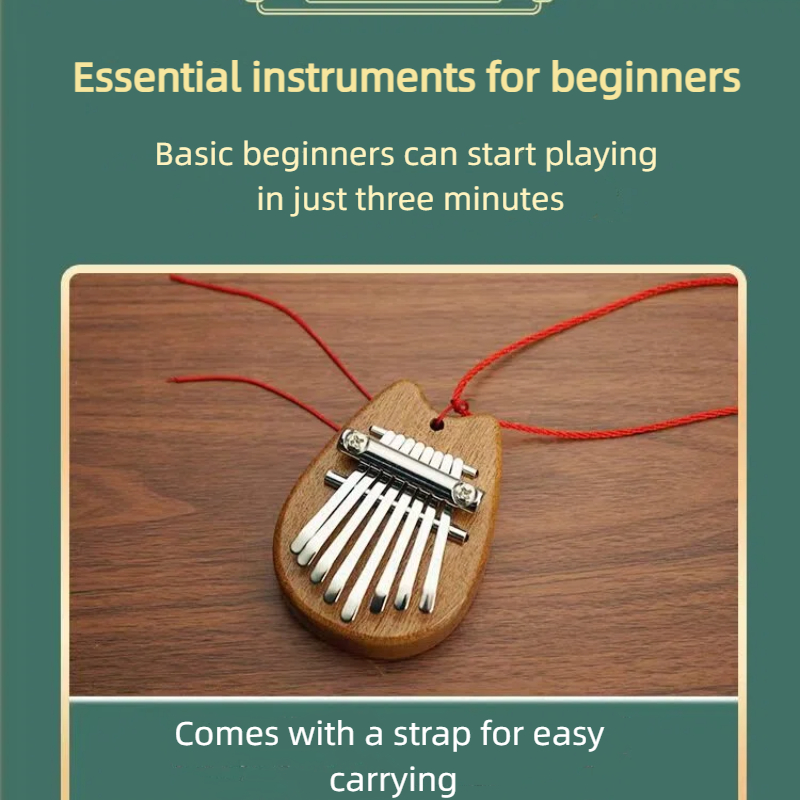 1 stuk draagbare duimpiano voo - Musical Instrument For Beginners recensie en prijs