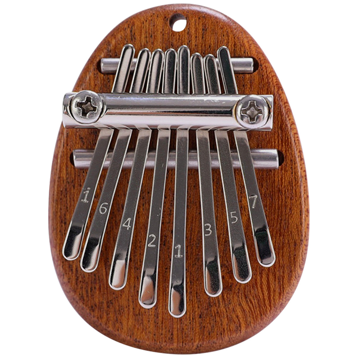 Houten Kalimba 8 toetsen duimp - Musical Instrument For Beginners recensie en prijs
