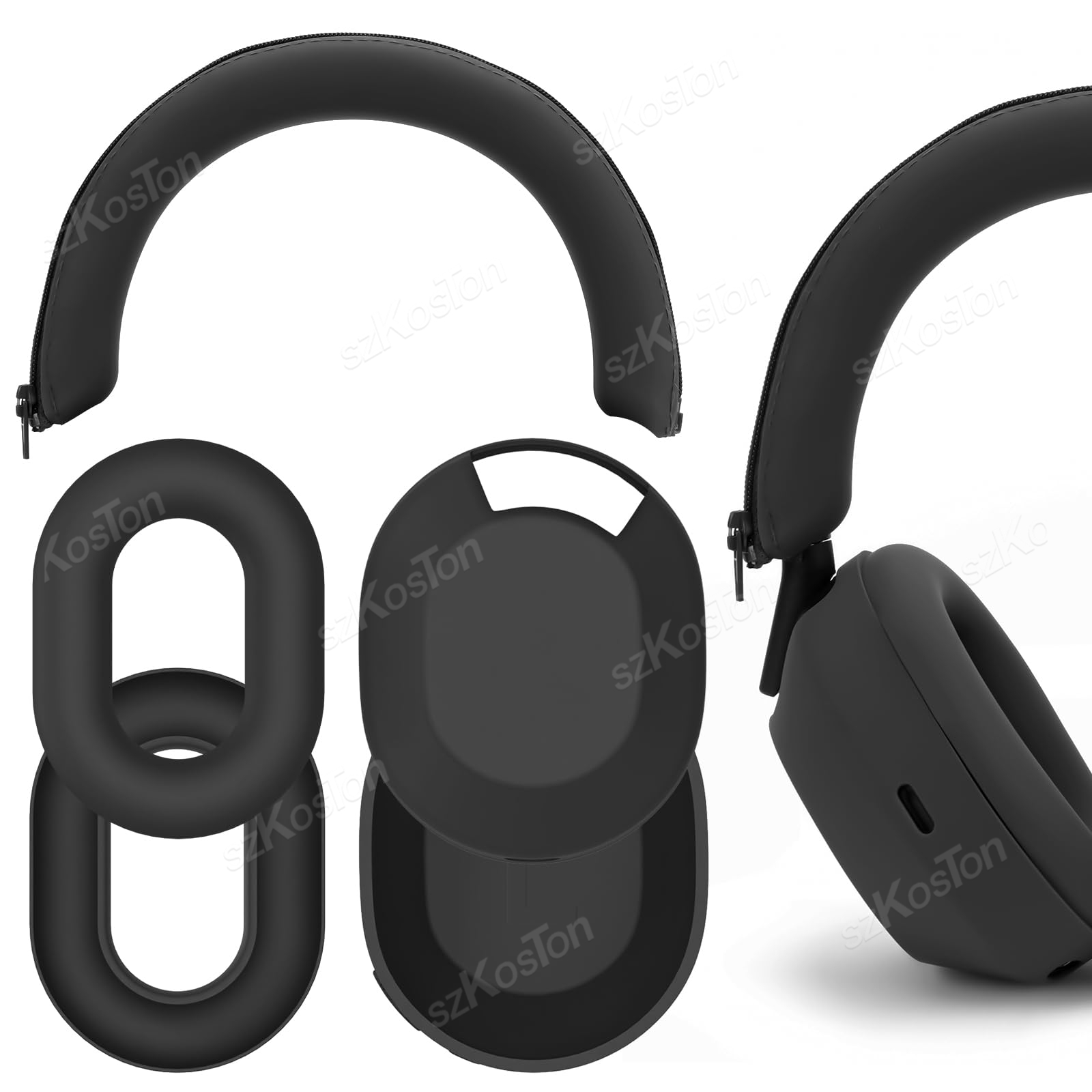 3-in-1 Siliconen Beschermhoes  - Sony Headphone Wh-1000Xm5 recensie en prijs
