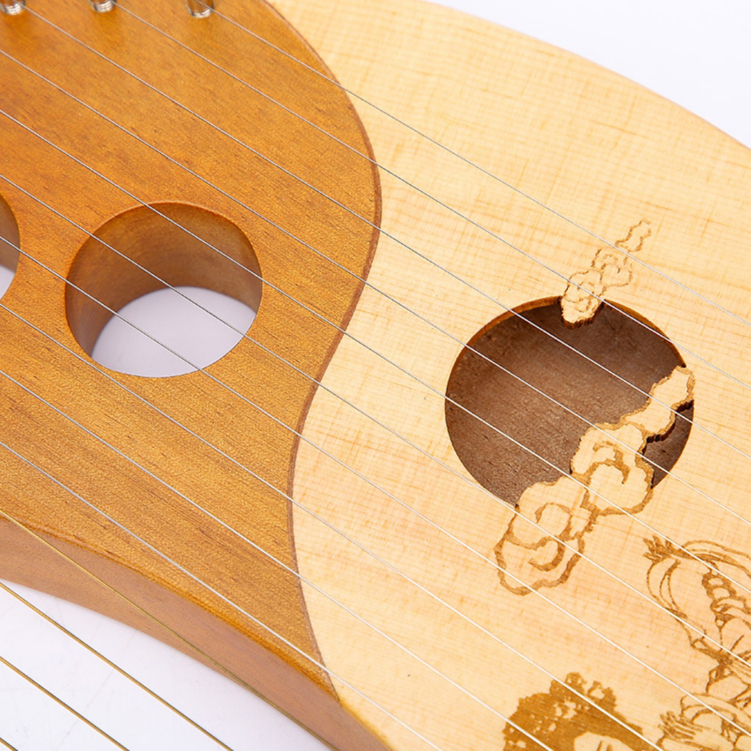 Moon Lyre Harp 19-snaren Mooi  - Musical Instrument Easy To Learn For Adults recensie en prijs