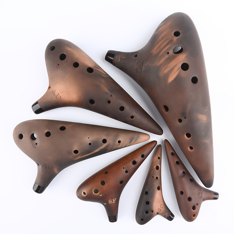 Paarse Klei Keramische Ocarina - Musical Instrument Qin recensie en prijs