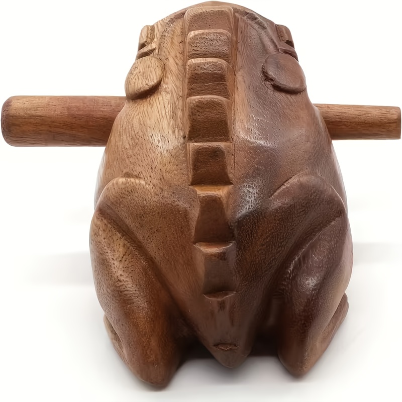 Houten Kikker Klassiek Handgem - Musical Instrument Of Africa recensie en prijs