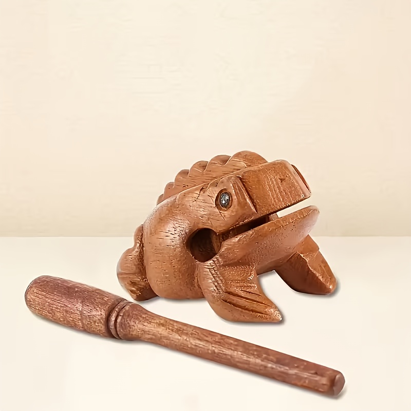 Houten Kikker Klassiek Handgem - Musical Instrument Of Africa recensie en prijs