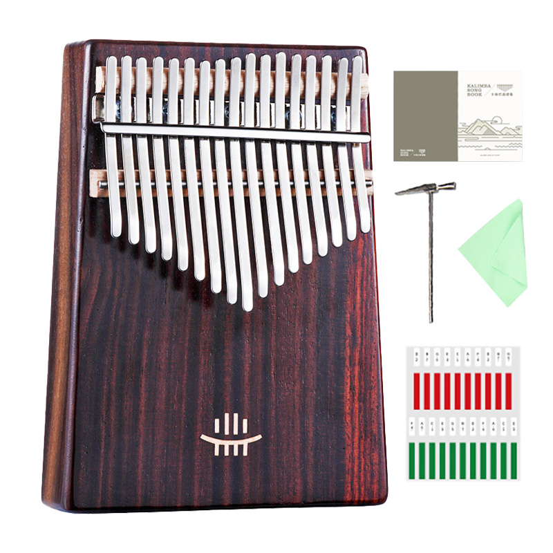 Hluru Kalimba 17 Toetsen Met G - Musical Instrument For Beginners recensie en prijs