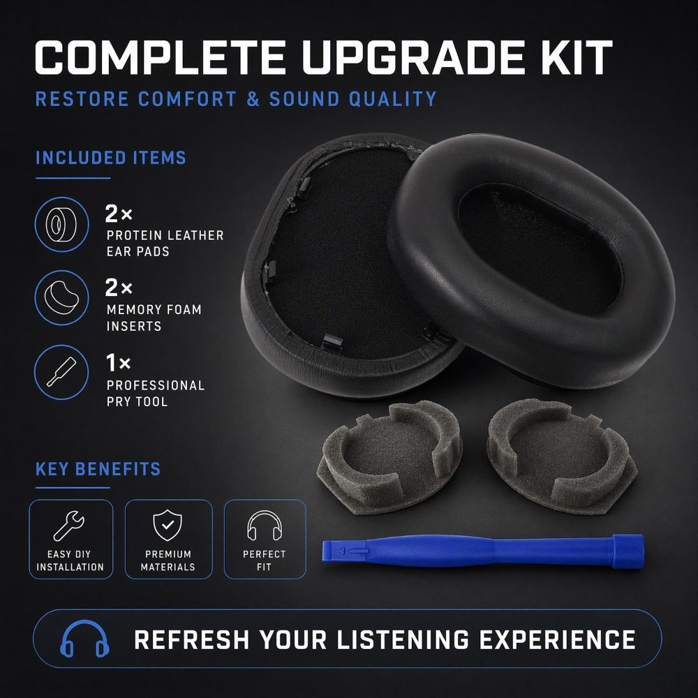 1 paar Vervanging Oorkussen Ku - Sony Headphone Wh-1000Xm5 recensie en prijs