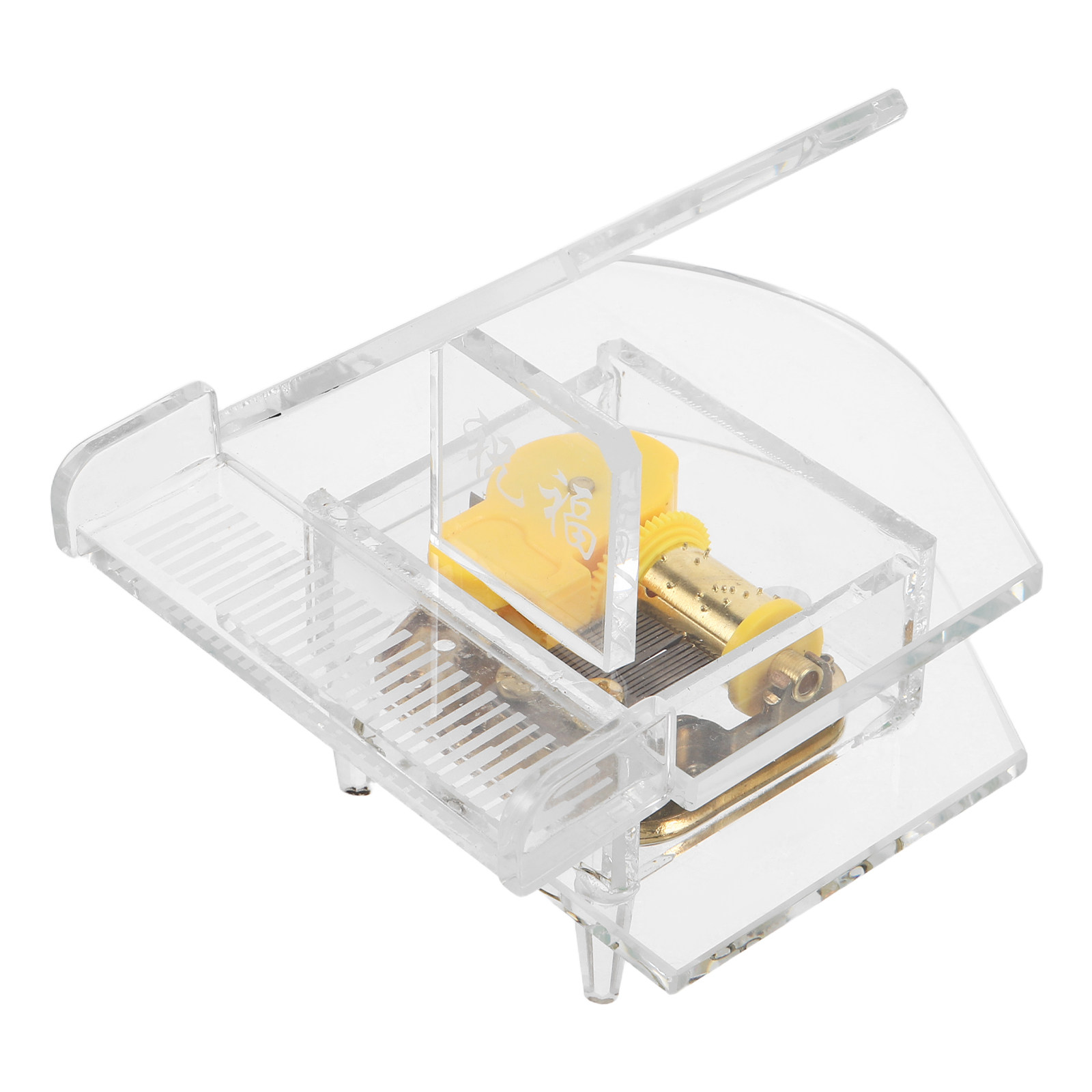 Glazen pianomuziekdoosje, tran - Musical Instrument Glass recensie en prijs