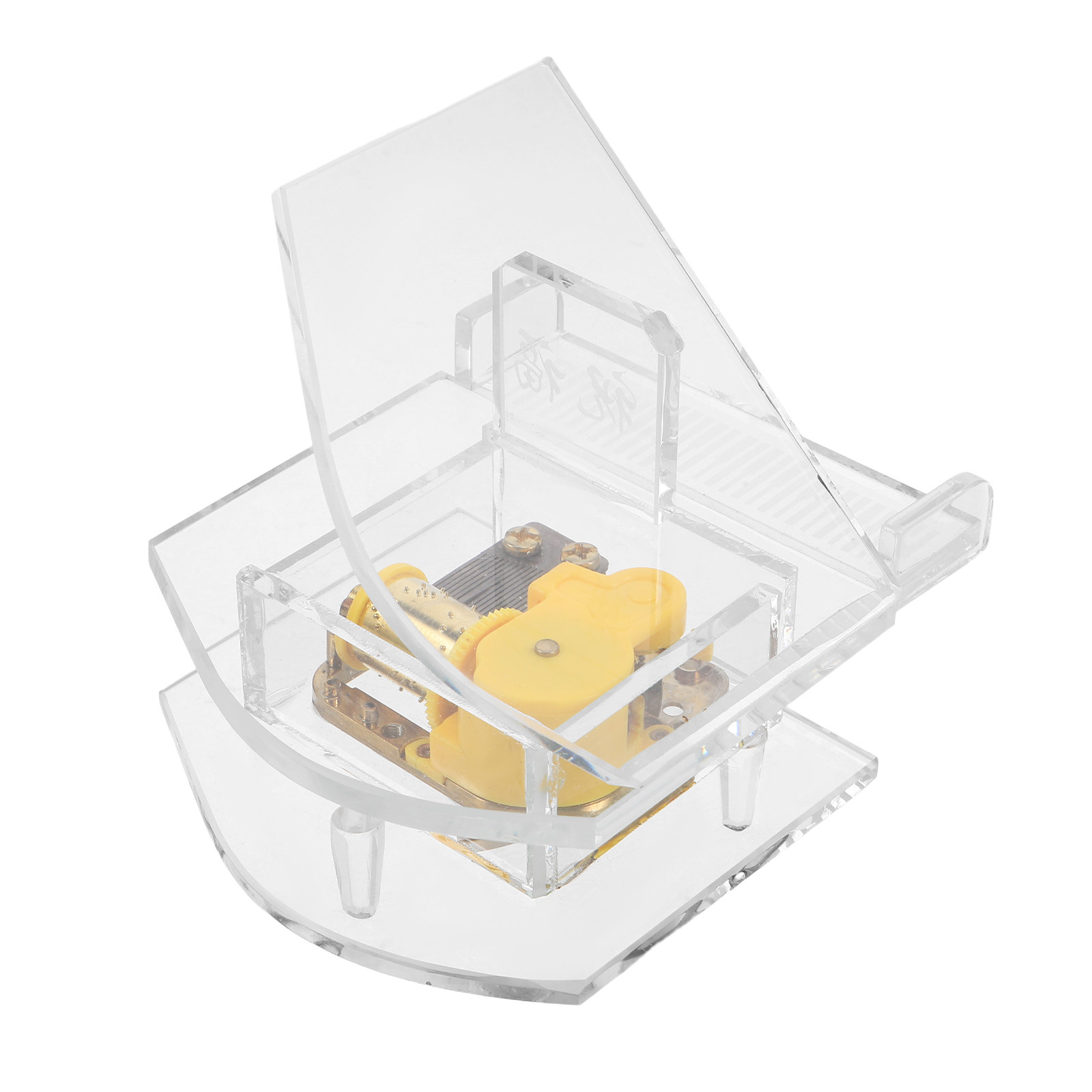 Glazen pianomuziekdoosje, tran - Musical Instrument Glass recensie en prijs