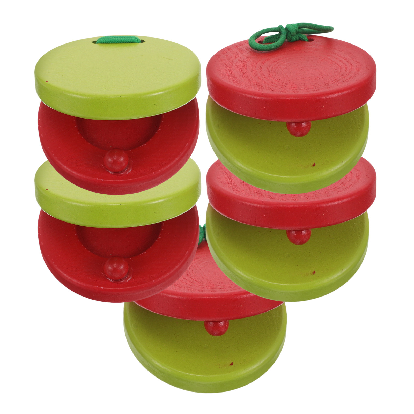 5 stuks ronde houten castagnet - Musical Instruments Cartoon recensie en prijs