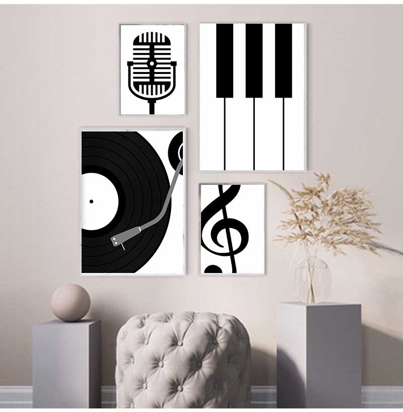 Minimalistische instrumentpost - Picture Of Musical Instrument recensie en prijs