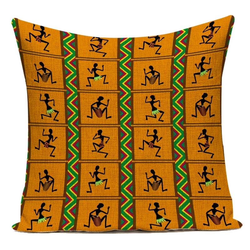 Retro Afrikaanse vrouw kussenh - Musical Instrument Of Africa recensie en prijs