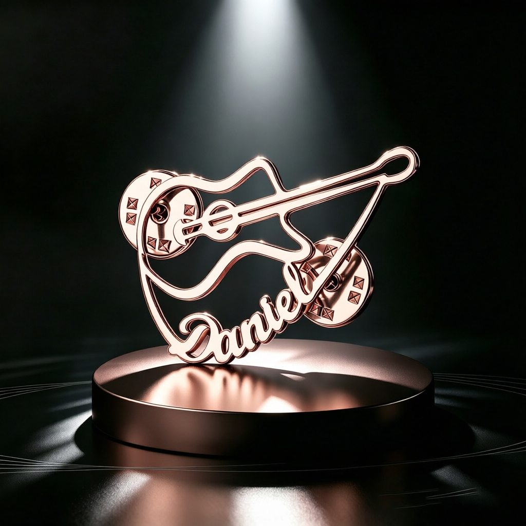 Gepersonaliseerde vioolbroche  - Musical Instrument Name recensie en prijs