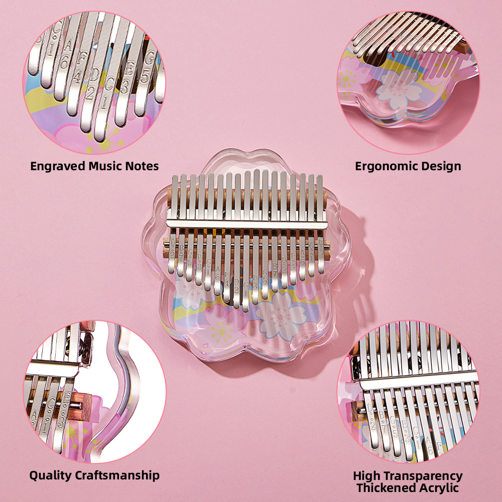 Mini duim piano 17 toetsen dra - Musical Instrument For Beginners recensie en prijs