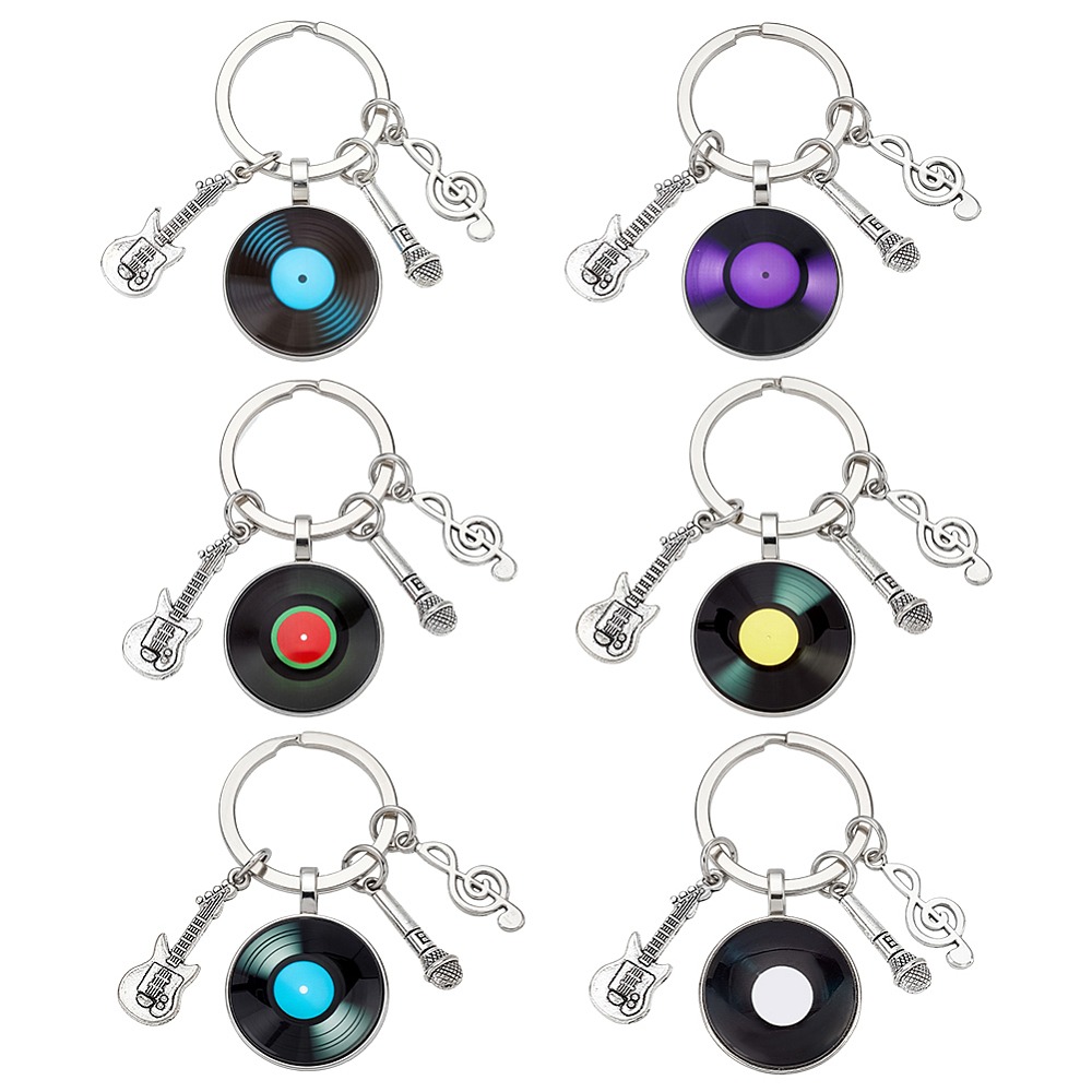 6 stuks 6 kleuren glazen hange - Musical Instrument Glass recensie en prijs