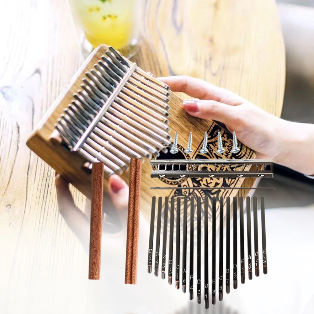 DIY 17-toons Kalimba-toetsen T - Musical Instrument Piano recensie en prijs