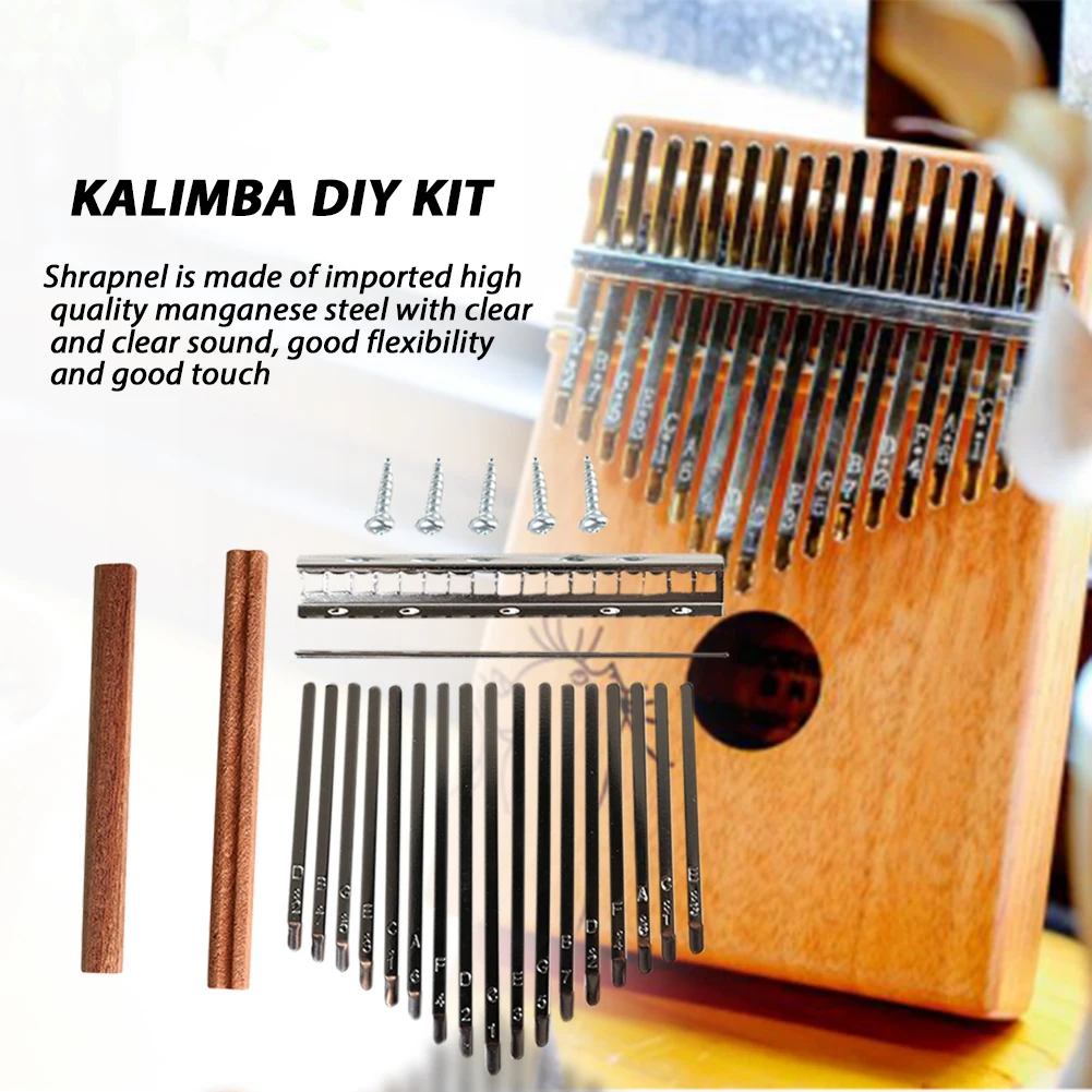 DIY 17-toons Kalimba-toetsen T - Musical Instrument Piano recensie en prijs