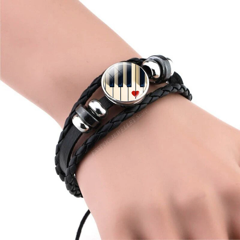 Music Notes Armband Vintage Vi - Musical Instrument Glass recensie en prijs