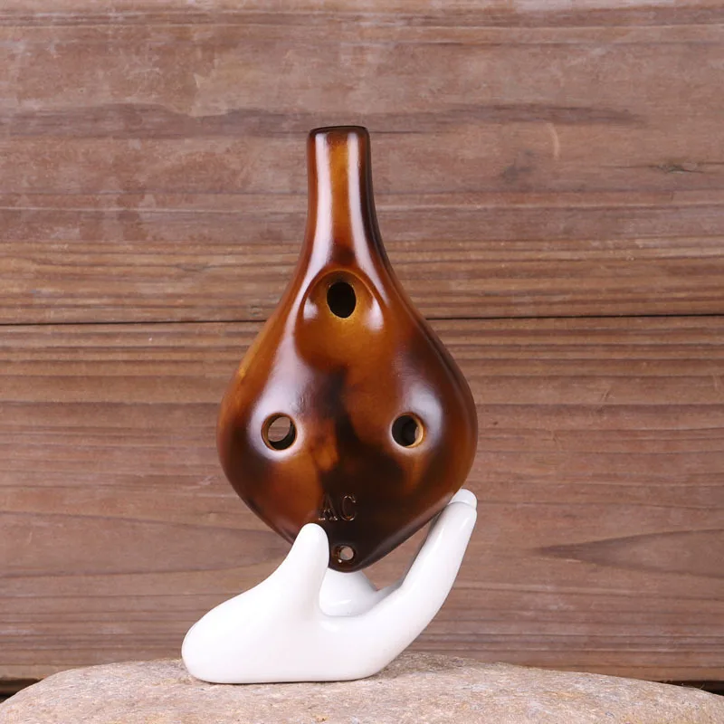 6-gaats klein formaat Ocarina  - Musical Instrument Qin recensie en prijs