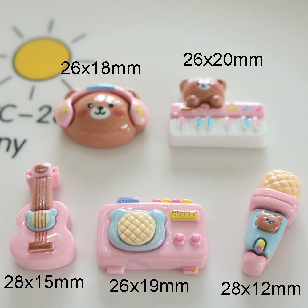 10 Stuks Glanzende Beer Muziek - Musical Instruments Cartoon recensie en prijs