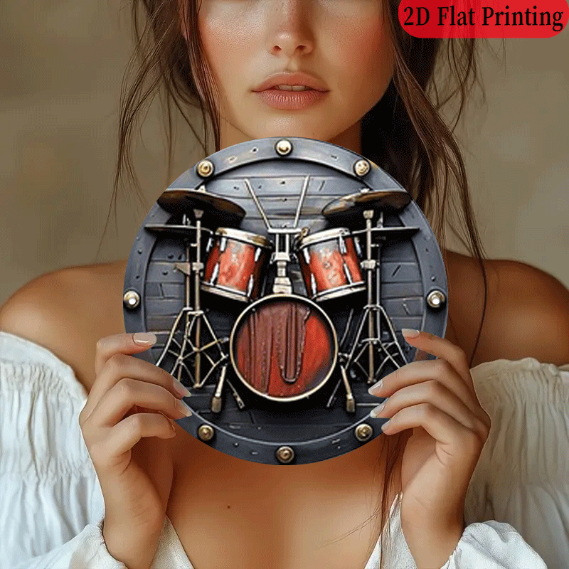2D plat, 1pc, 20,32x20,32 cm 2 - Musical Instrument Sign recensie en prijs