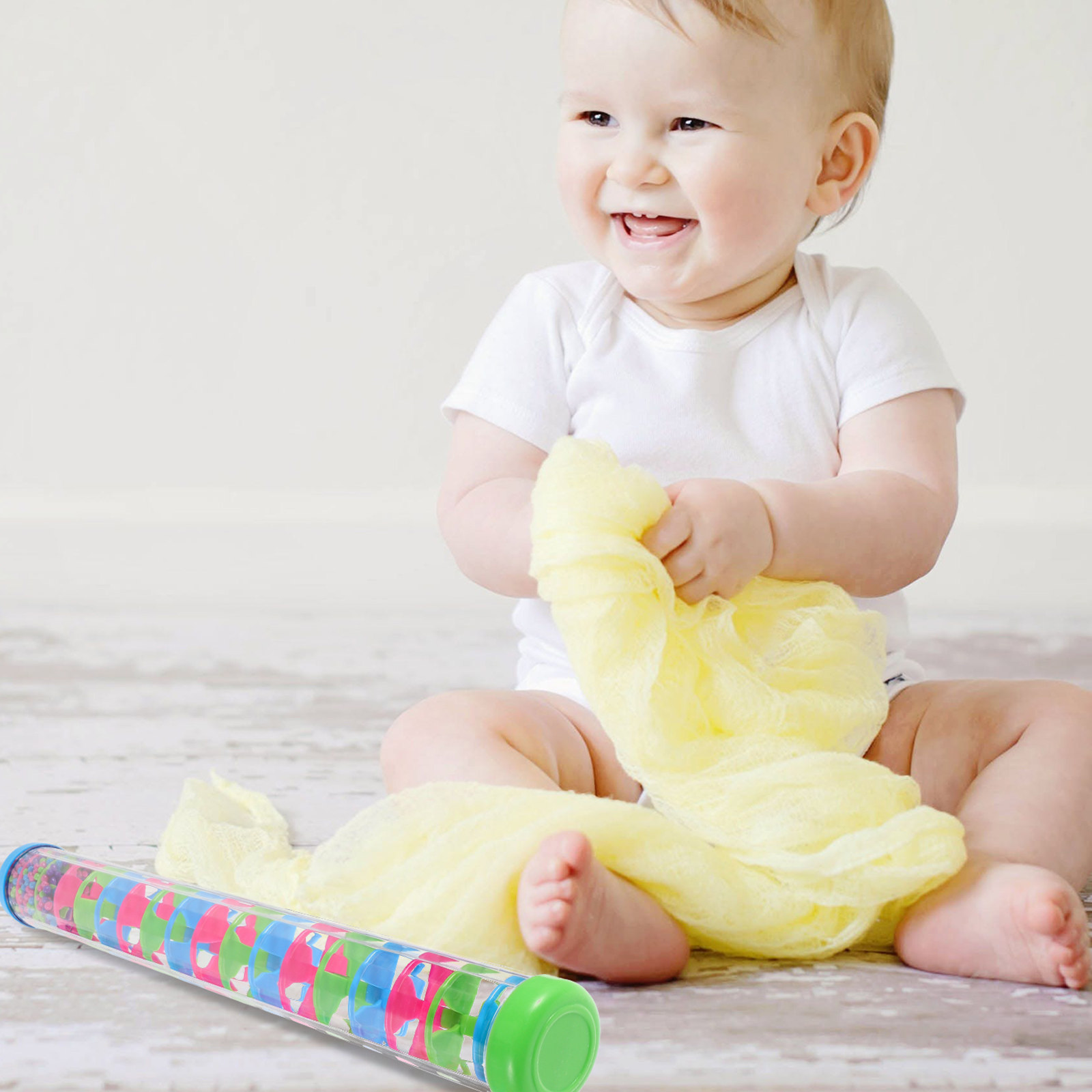 2 stuks regenstok spiraalvormi - Musical Instrument For Babies recensie en prijs