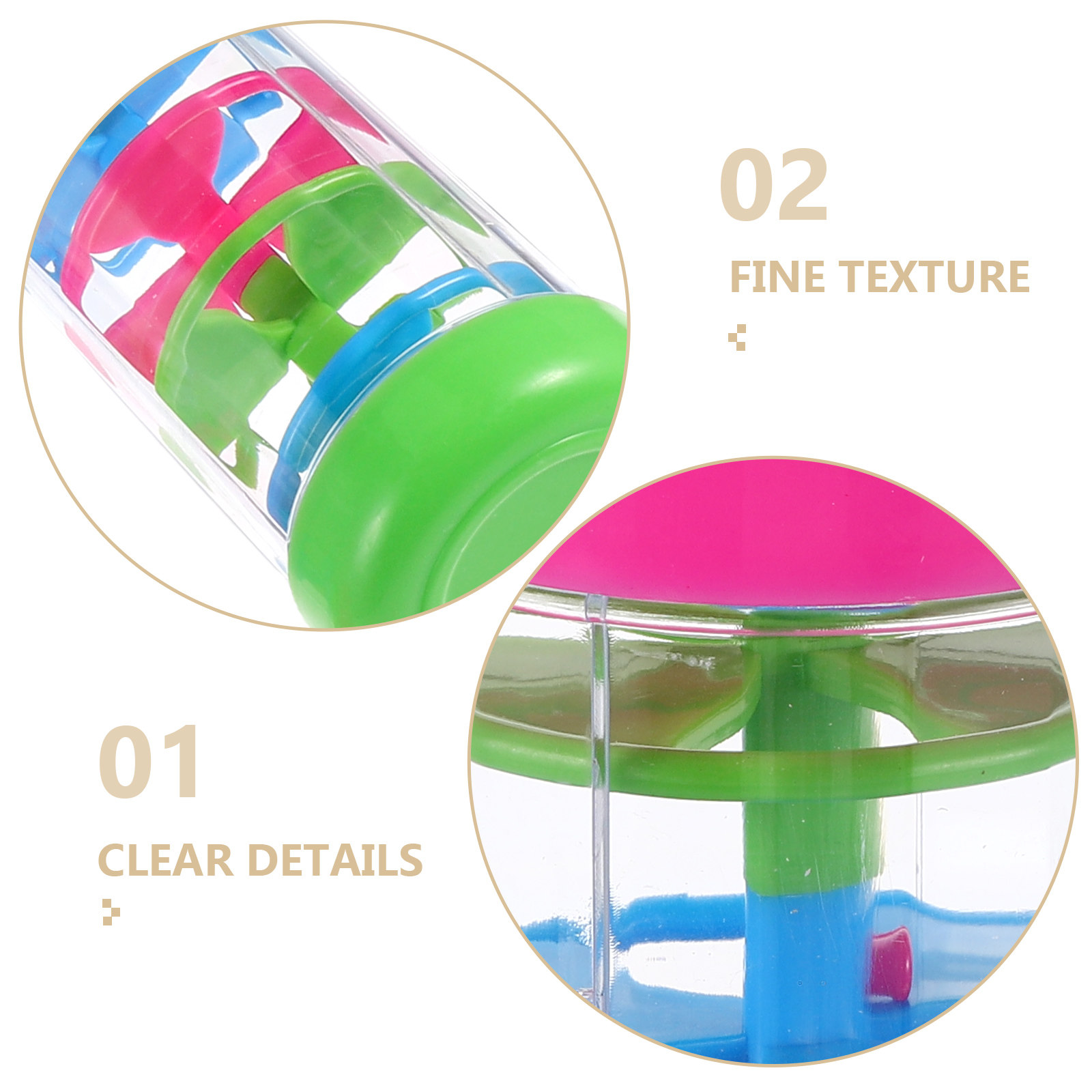 2 stuks regenstok spiraalvormi - Musical Instrument For Babies recensie en prijs
