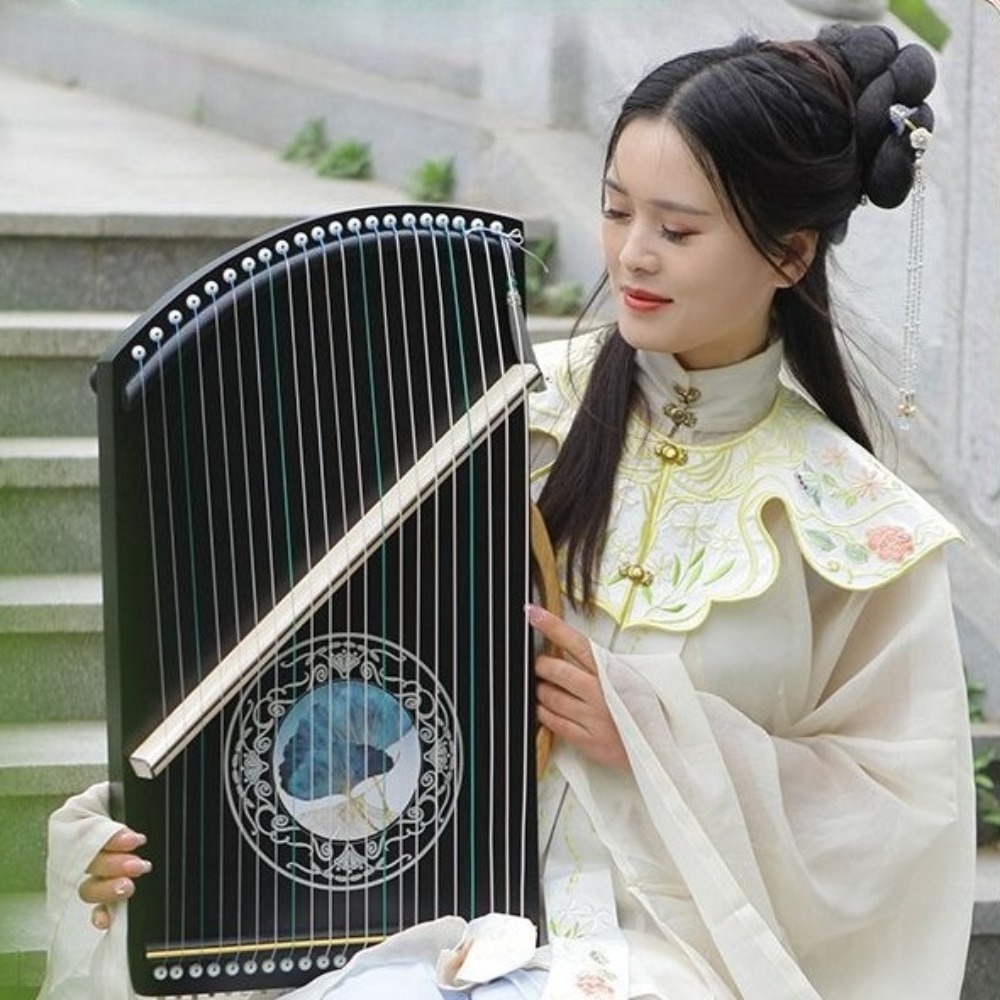 Houten 21-snarige Mini Guzheng - Musical Instrument Oud recensie en prijs