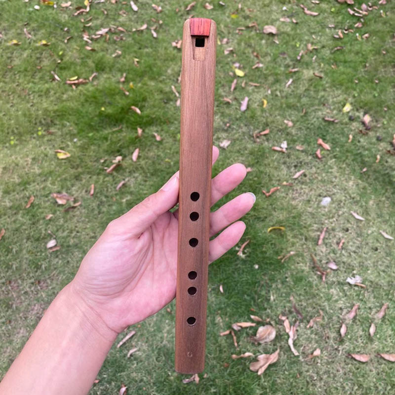 6-gaats korte fluit G-sleutel  - Wooden Flute Native recensie en prijs