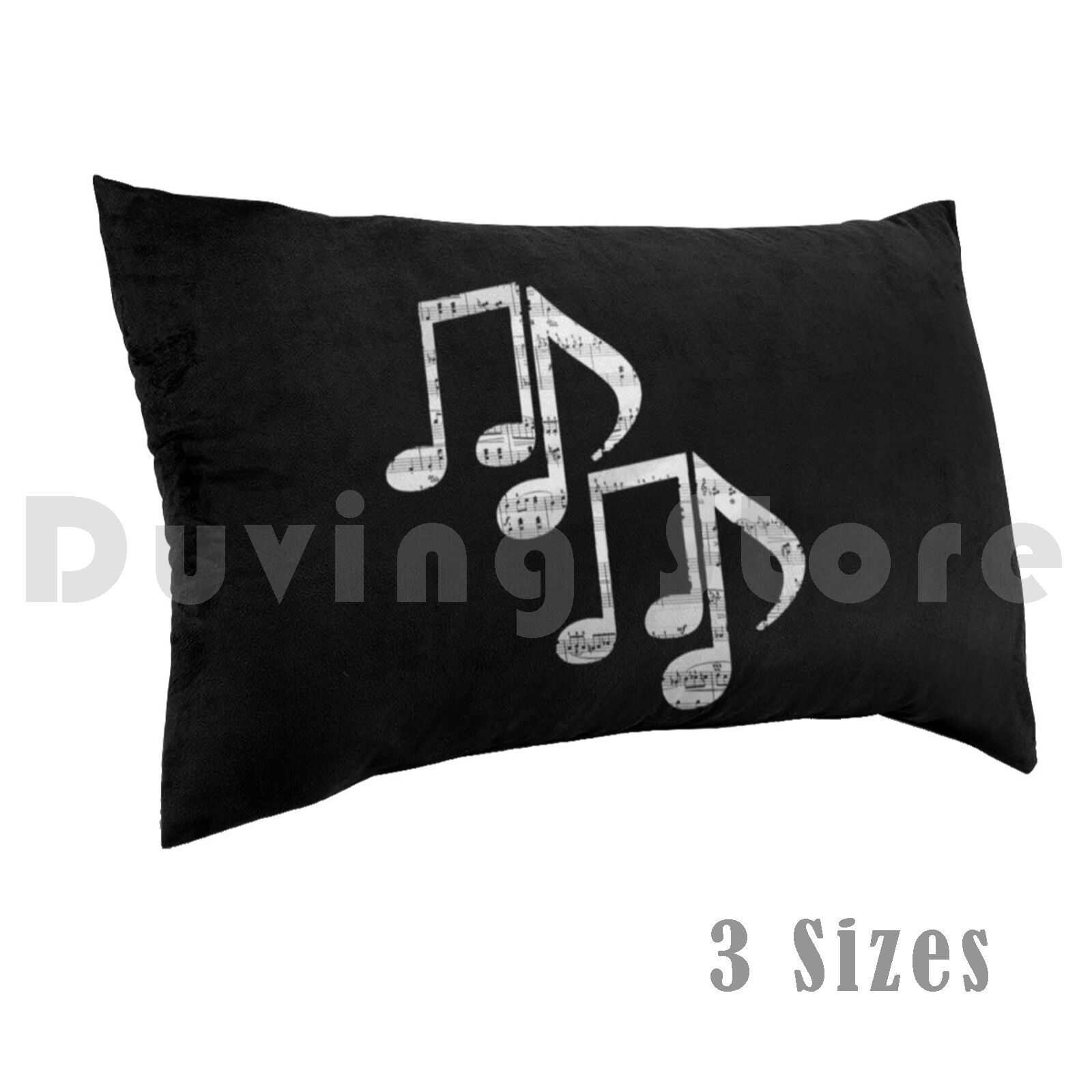 Muzieknoten Kussensloop Gedruk - Song With Musical Instrument recensie en prijs