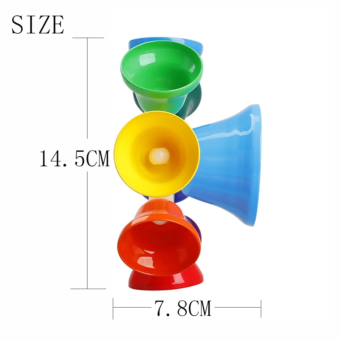 Orff 8-Note Hand Bell Draaiend - Musical Instrument For Babies recensie en prijs