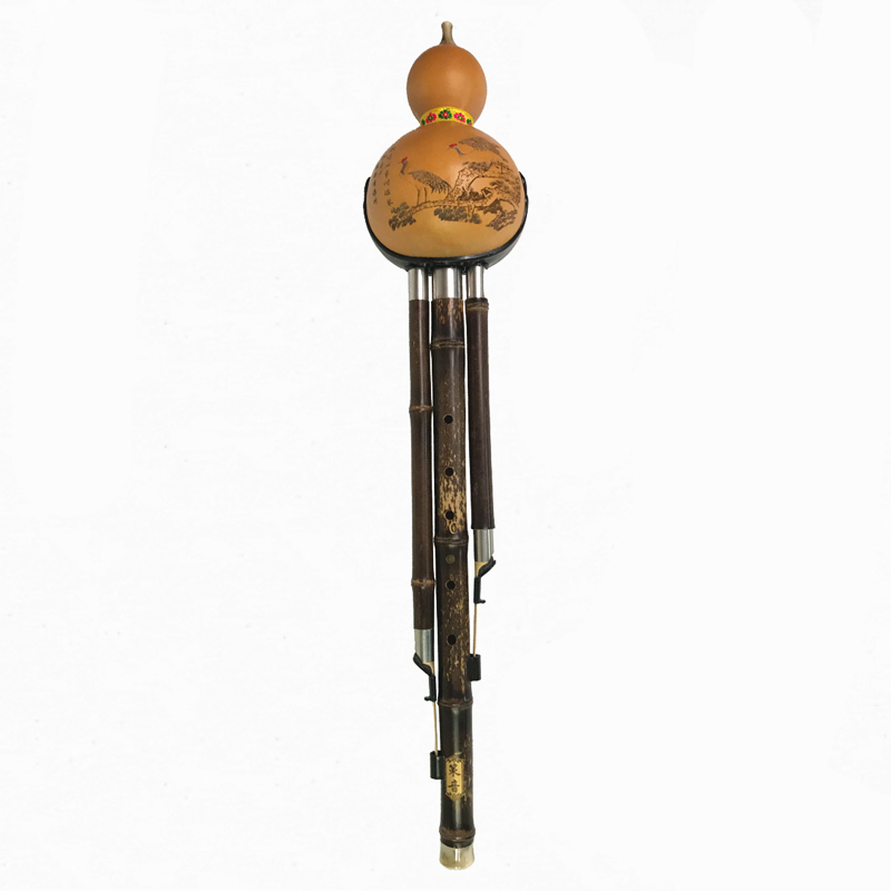 Hulusi Bass Black Bamboo Gourd - Musical Instrument Qin recensie en prijs